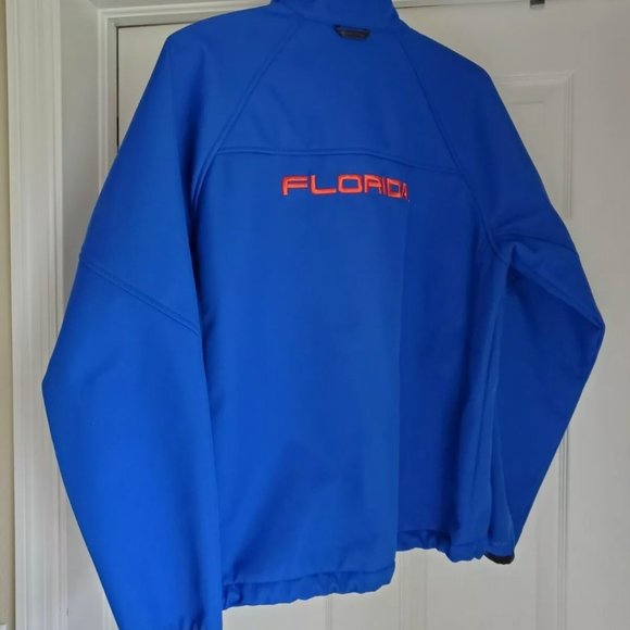Columbia University Of Florida Gators Softshell omnishield Full Zip  Jacket Med - Picture 7 of 11
